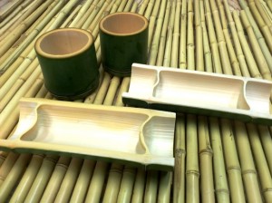 青竹の器