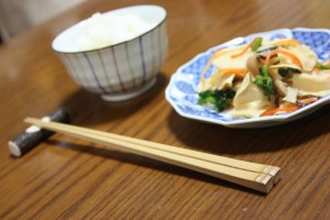 竹のお箸