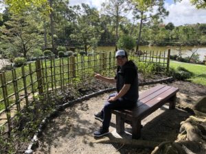 アメリカ森上庭園竹垣morikamijapanesegarden