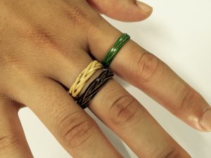 体験教室:竹のひごで編む指輪教室