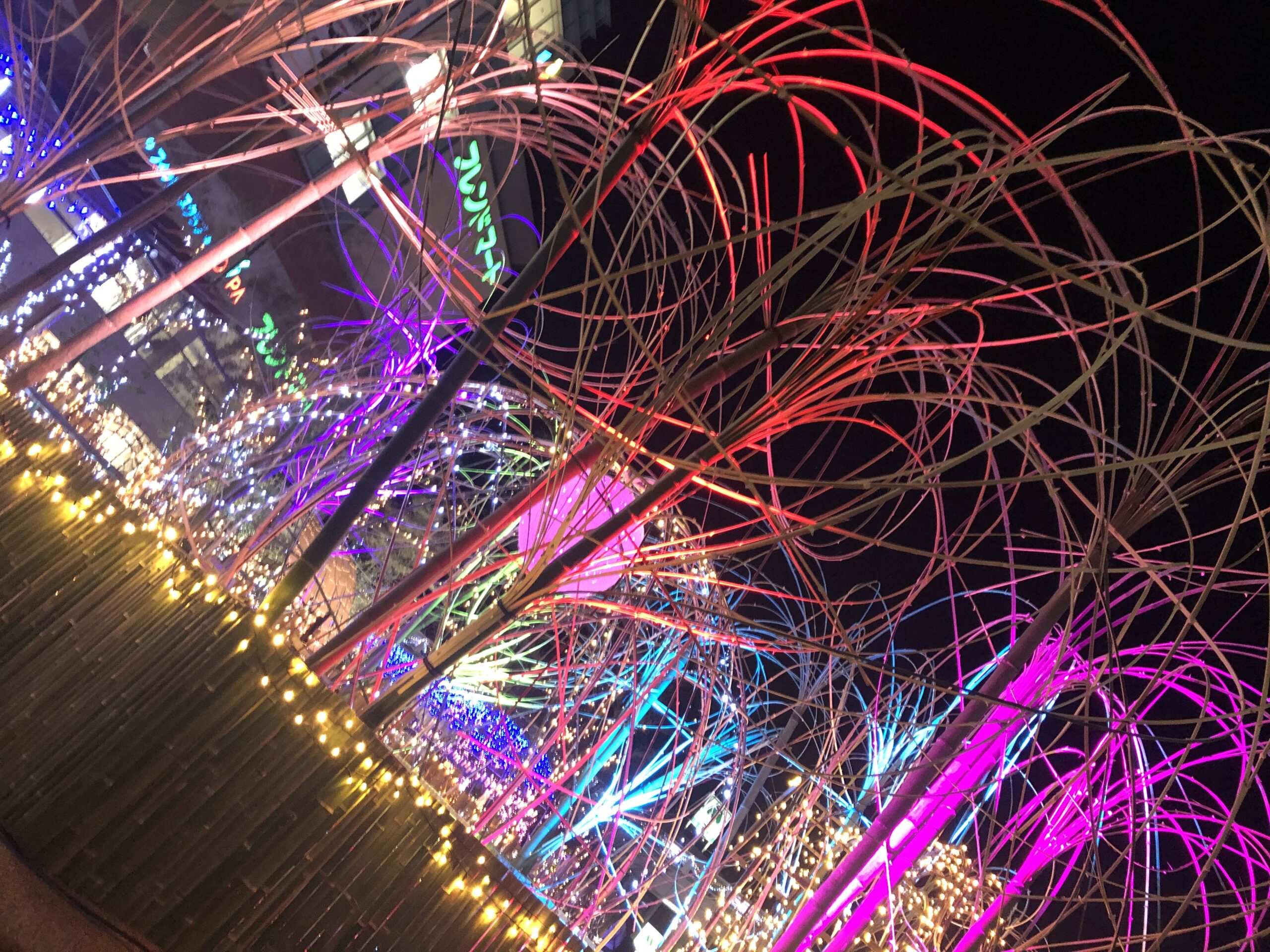 バンビオイルミネーション 2019-2020@バンビオ公園広場