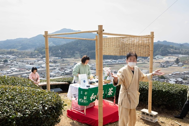 移動式お茶室@和束