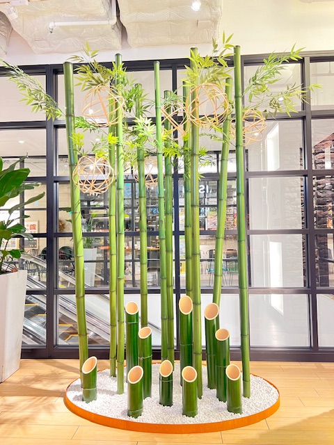 竹オブジェ＠NU茶屋町