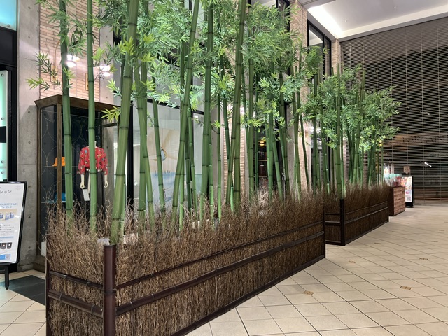 竹オブジェ＠NU茶屋町