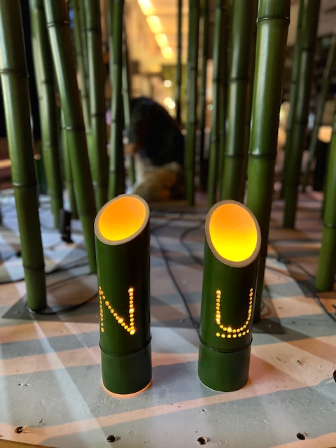 竹オブジェ＠NU茶屋町
