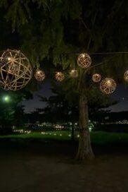 大津よはのつき竹オブジェ