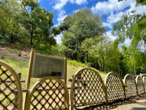 竹の径（たけのみち）光悦寺垣