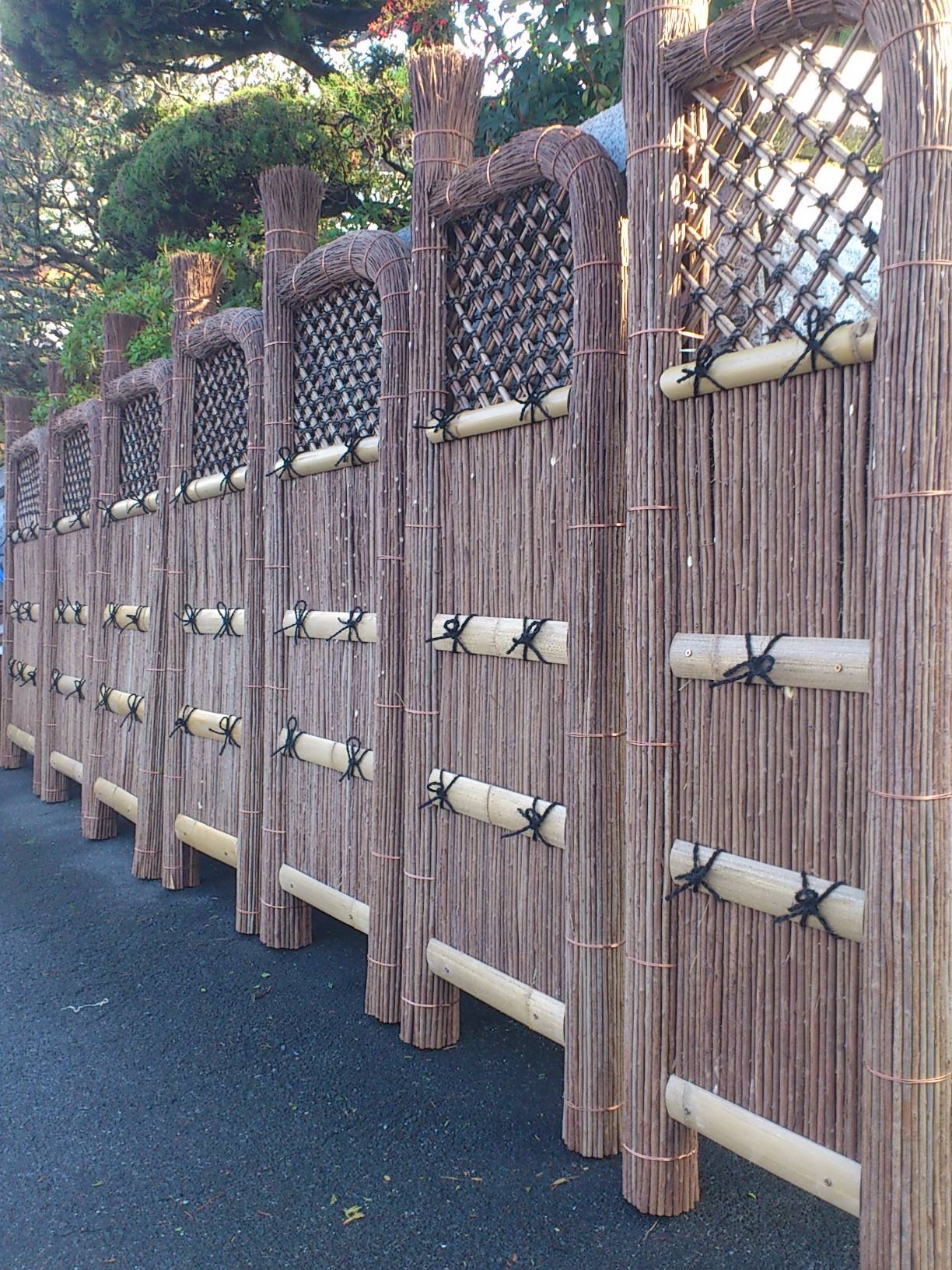 萩の玉袖垣