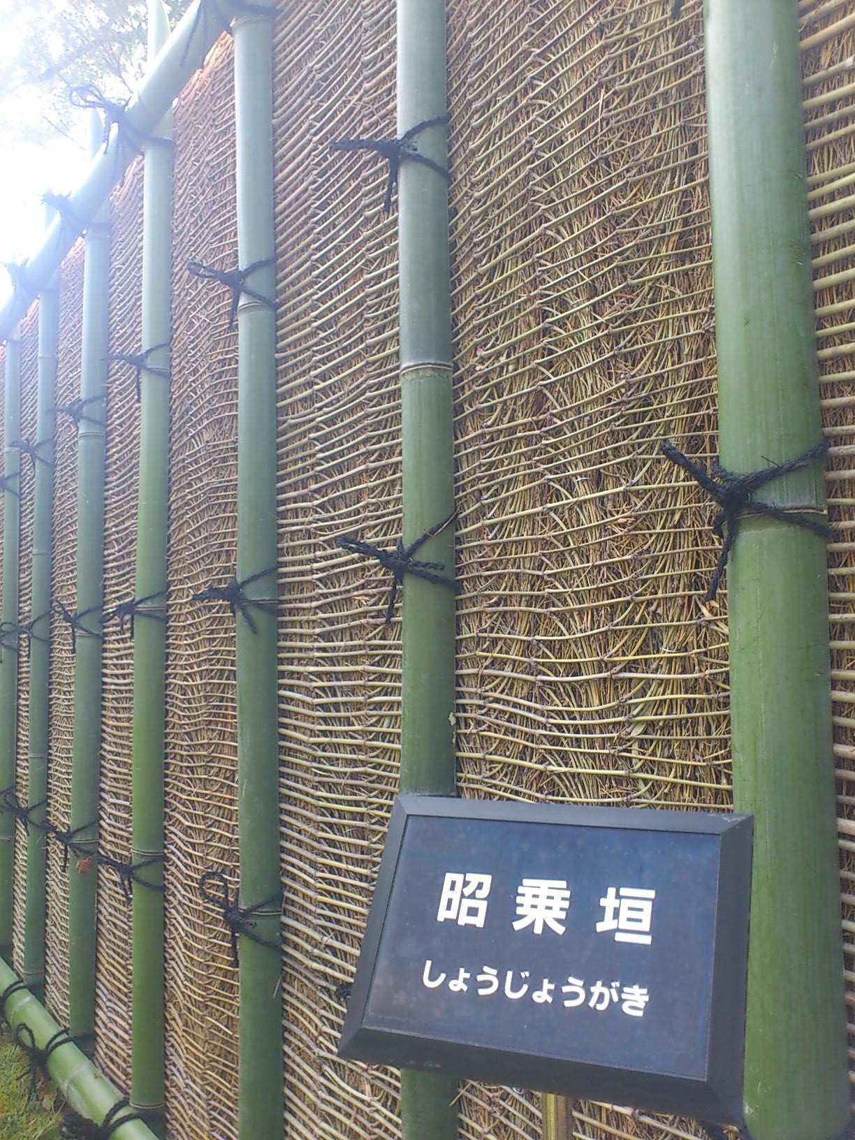 竹枝離宮垣