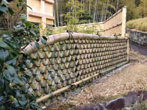 光悦寺垣