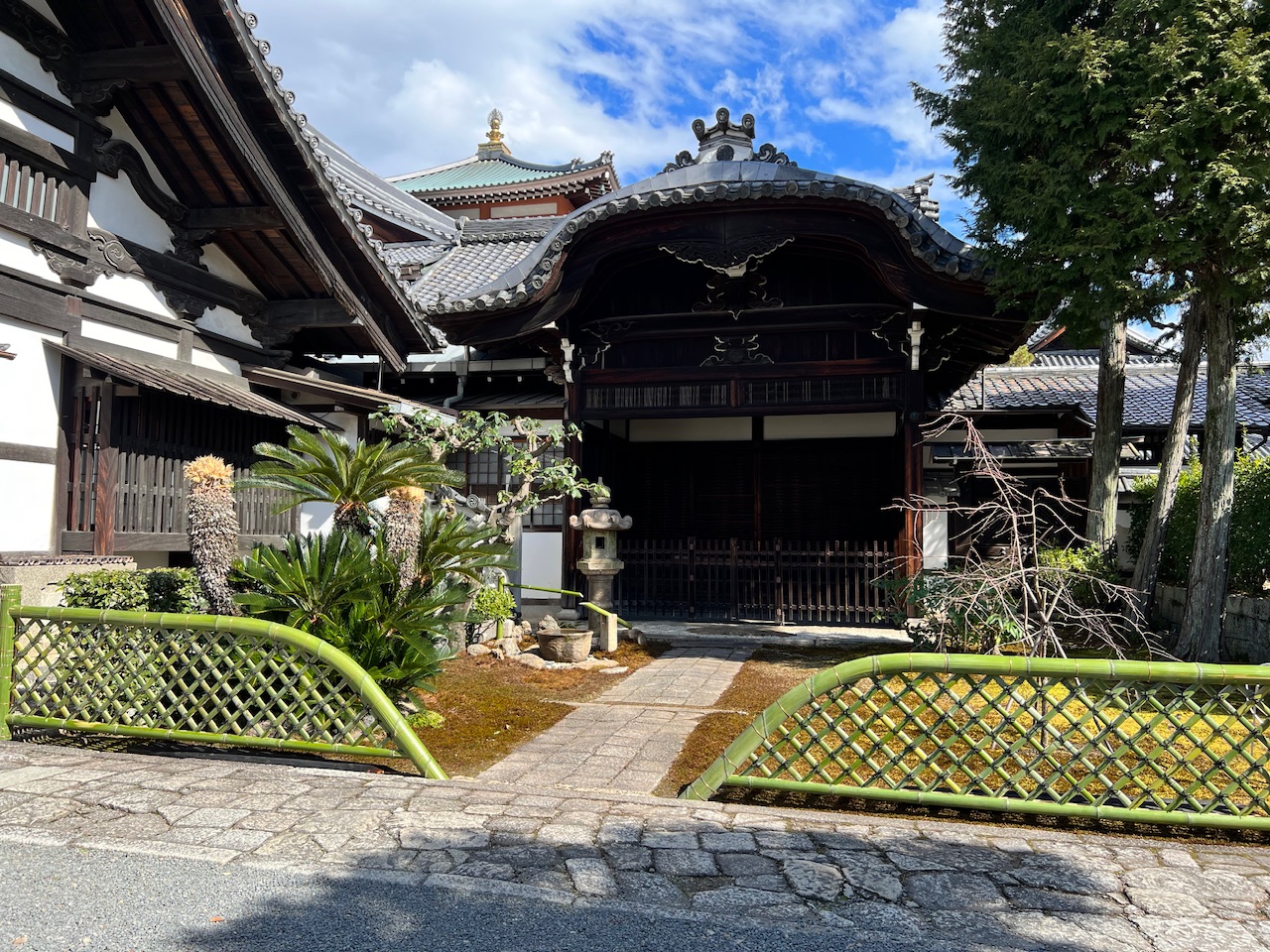 本法寺　光悦寺垣