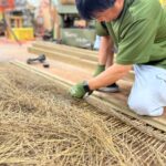 ふふ東京銀座竹垣（竹枝穂垣）