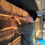 ふふ東京銀座竹垣（竹枝穂垣）