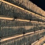 ふふ東京銀座竹垣（竹枝穂垣）