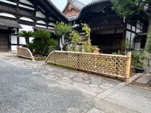 本法寺 光悦寺垣