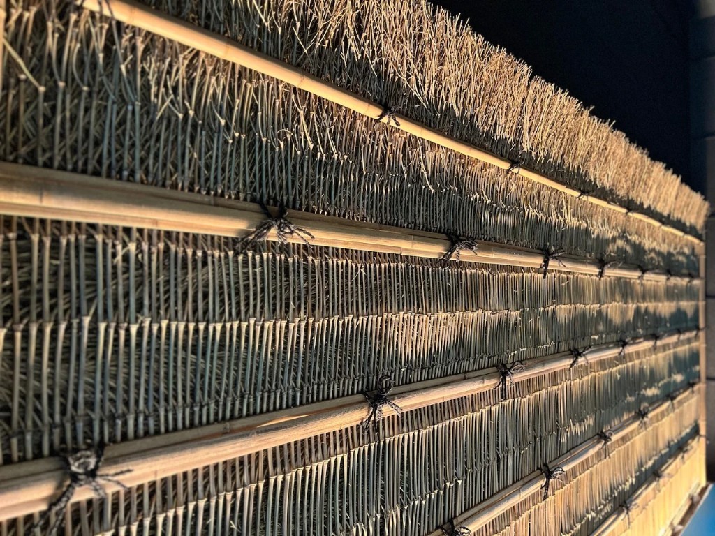 竹垣施工例